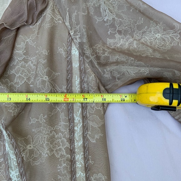 Elie Tahari Caressa Silk and Lace Jacket - Picture 7 of 15